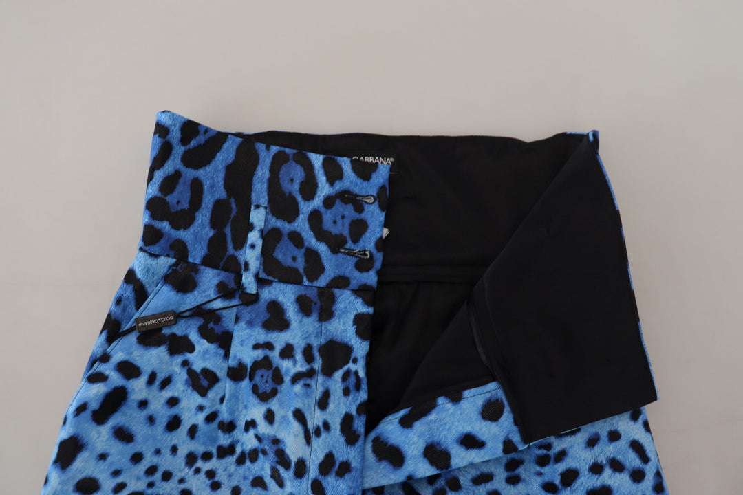 Pantalon droit taille haute élégant Dolce &amp;amp; Gabbana