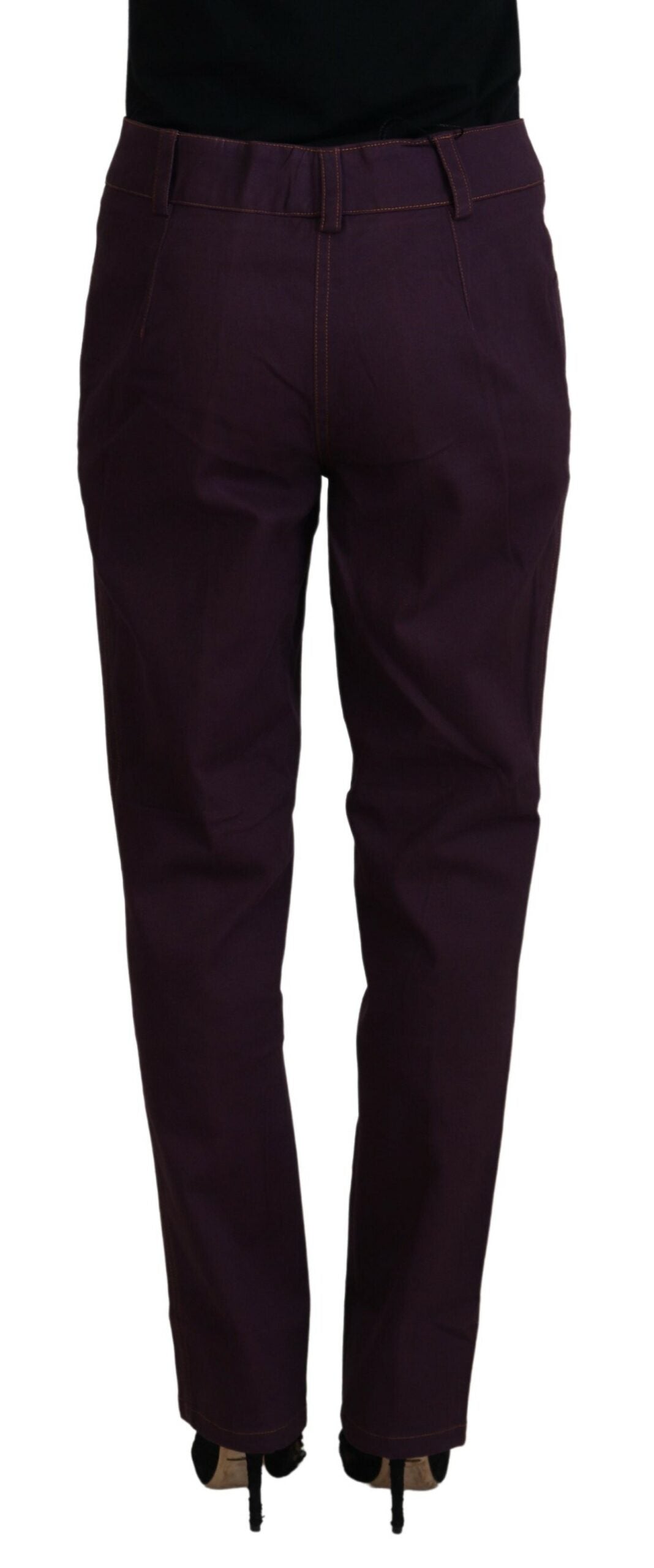 Pantalones de vestir de algodón BENCIVENGA estilo italiano
