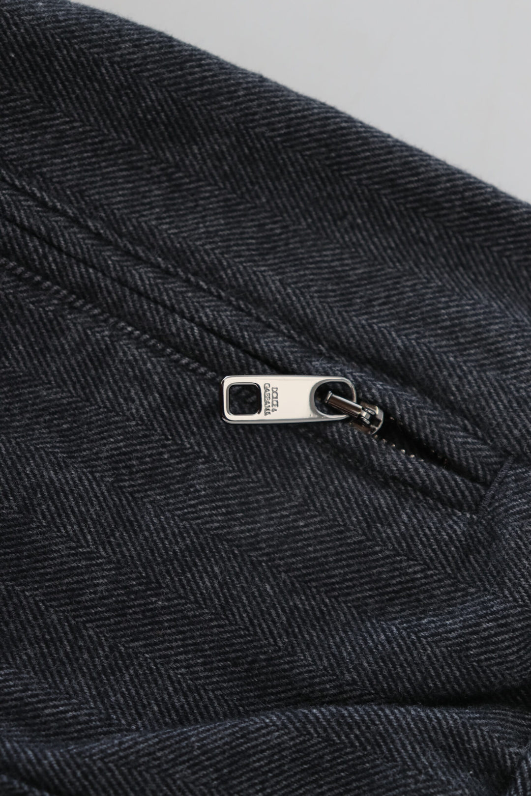 Dolce &amp; Gabbana Gray Cotton Jogger Men Pants