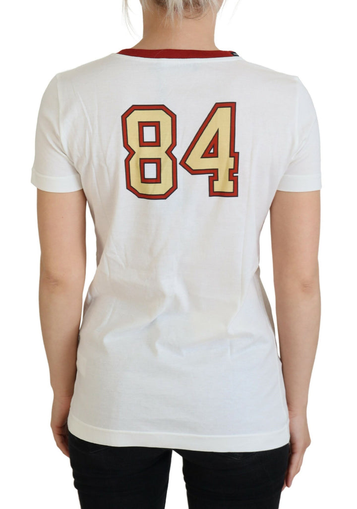 Dolce &amp; Gabbana - Haut décontracté élégant en coton blanc