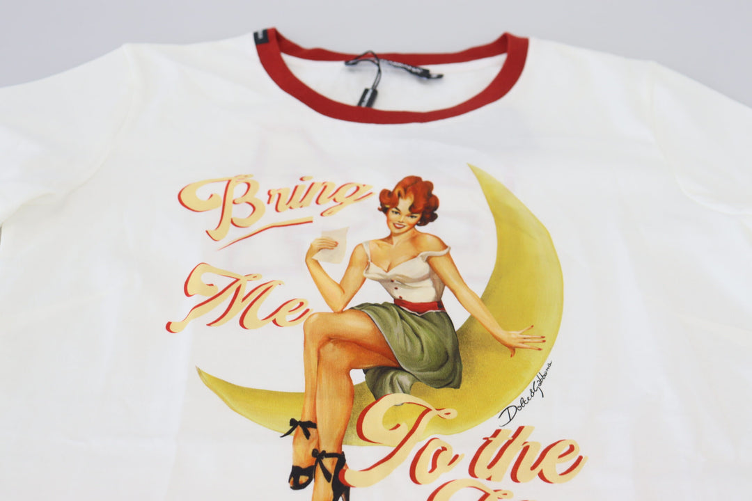 Dolce &amp; Gabbana - Haut décontracté élégant en coton blanc