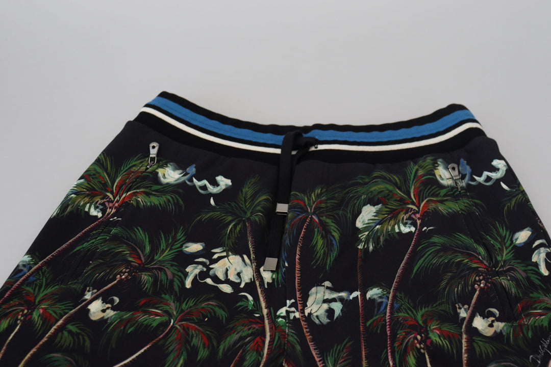 Shorts con estampado Volcán de Dolce Gabbana Lujo italiano