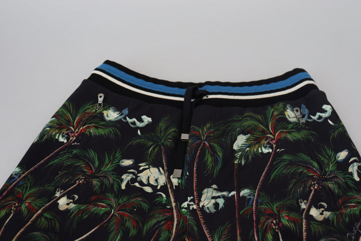 Shorts con estampado Volcán de Dolce Gabbana Lujo italiano