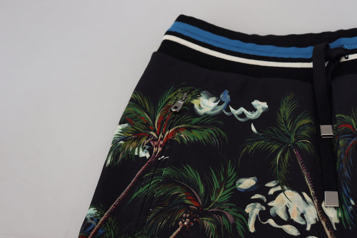 Shorts con estampado Volcán de Dolce Gabbana Lujo italiano