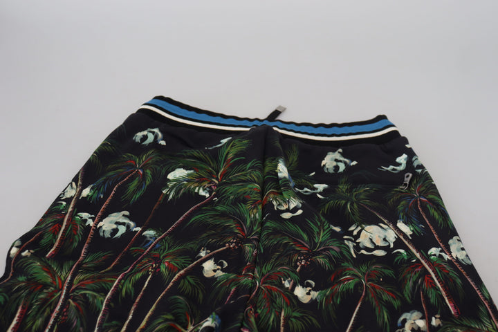 Shorts con estampado Volcán de Dolce Gabbana Lujo italiano