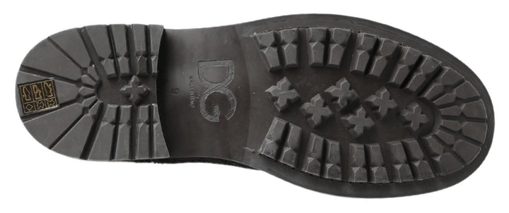 Bottines Chelsea noires élégantes délavées Dolce &amp;amp; Gabbana