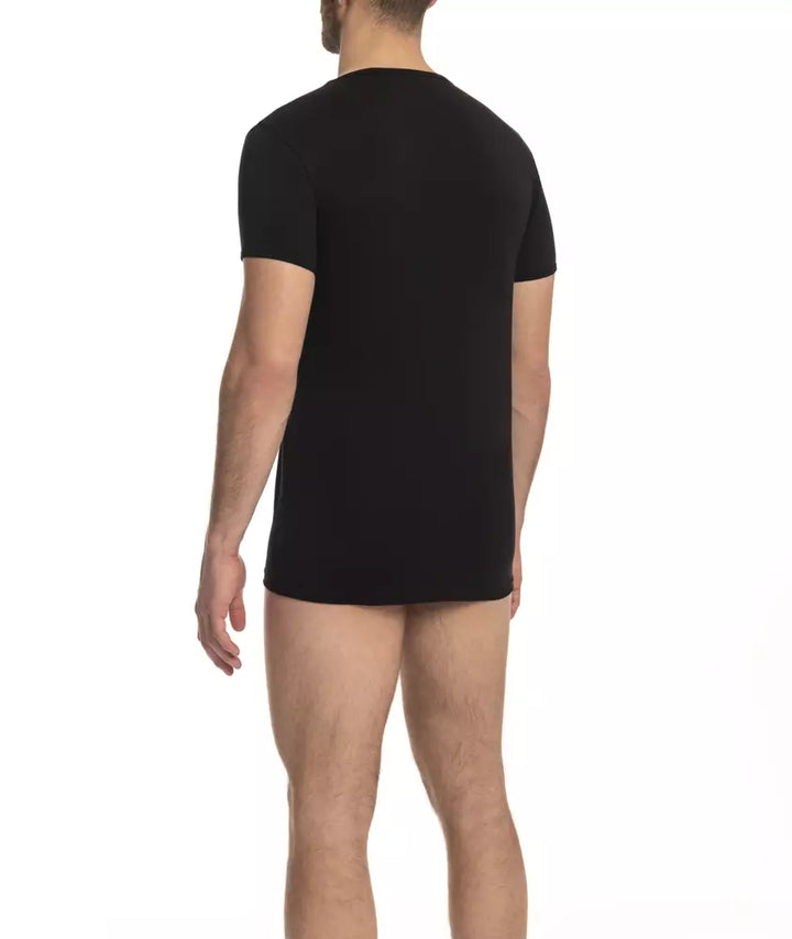 Cavalli Class Black Cotton Men&