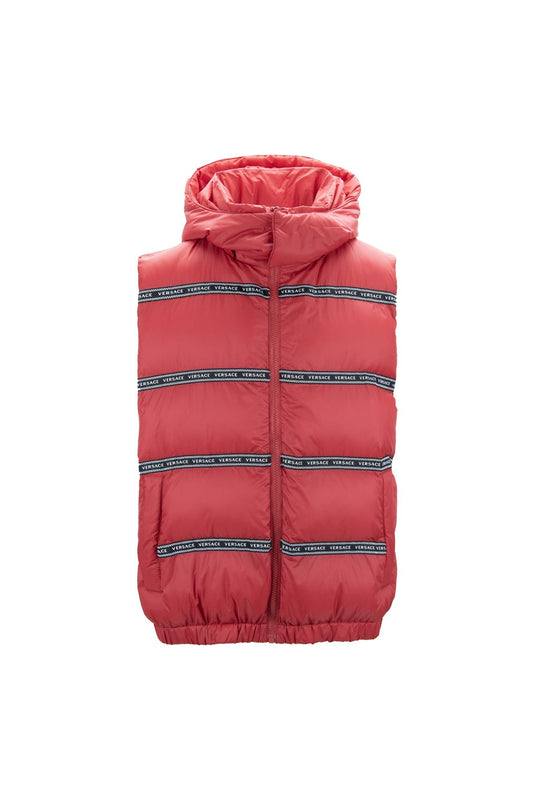 Versace Red Polyester Vest