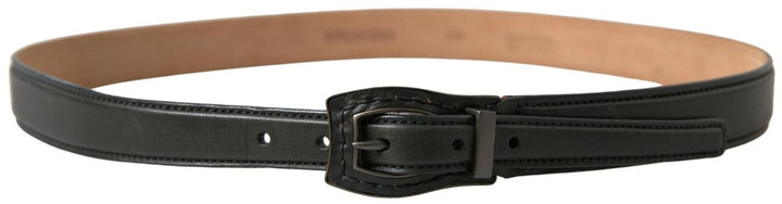 Ceinture en cuir italien Ermanno Scervino avec boucle en métal