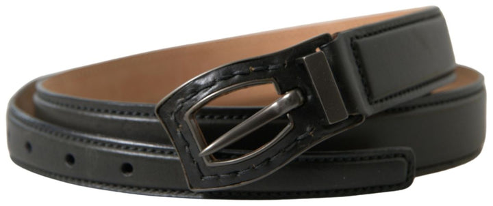 Ceinture en cuir italien Ermanno Scervino avec boucle en métal