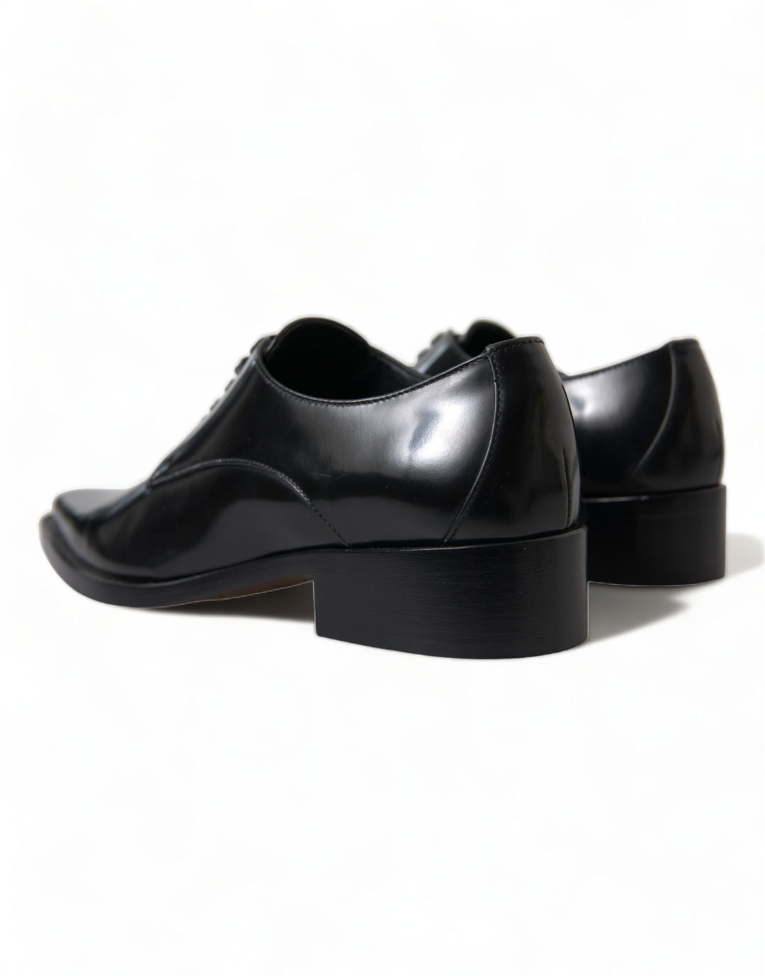 Dolce &amp;amp; Gabbana Élégantes ballerines en cuir noir