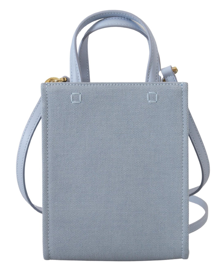 Mini sac Givenchy Chic Cloud en coton bleu