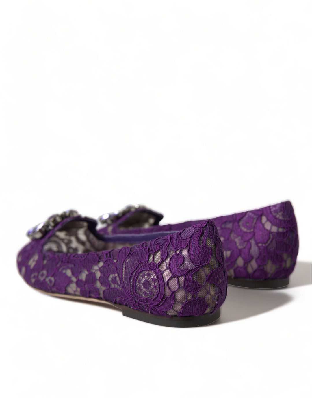 Pantuflas Dolce Gabbana Vally Purple Lace Dream