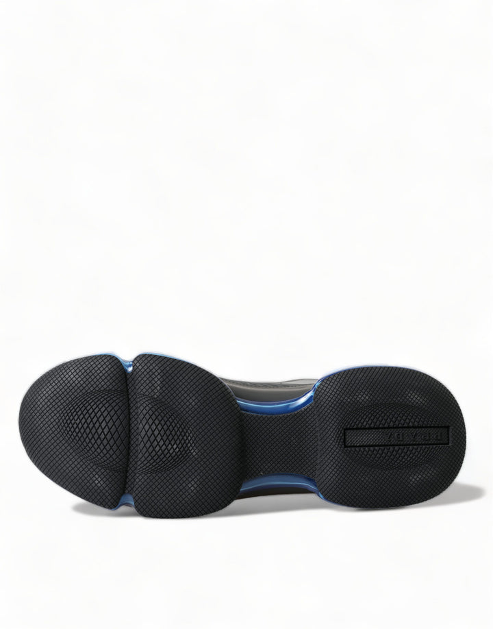 Baskets élégantes en maille noire Prada pour homme