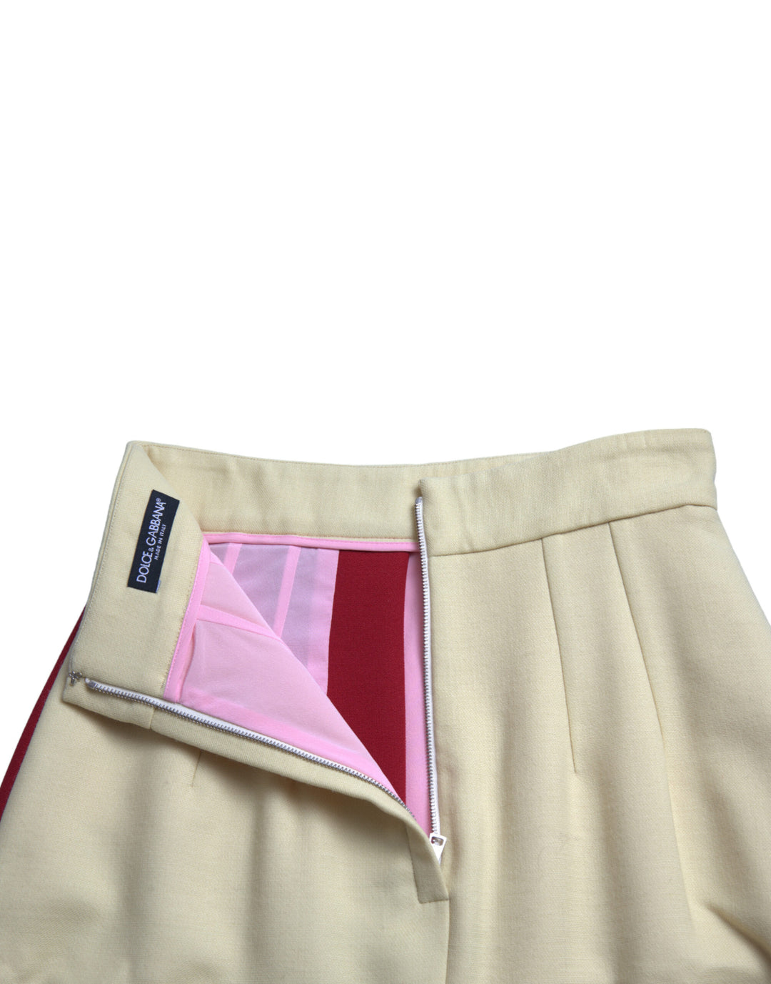 Dolce &amp; Gabbana Multicolor Patchwork High Waist A-line Skirt