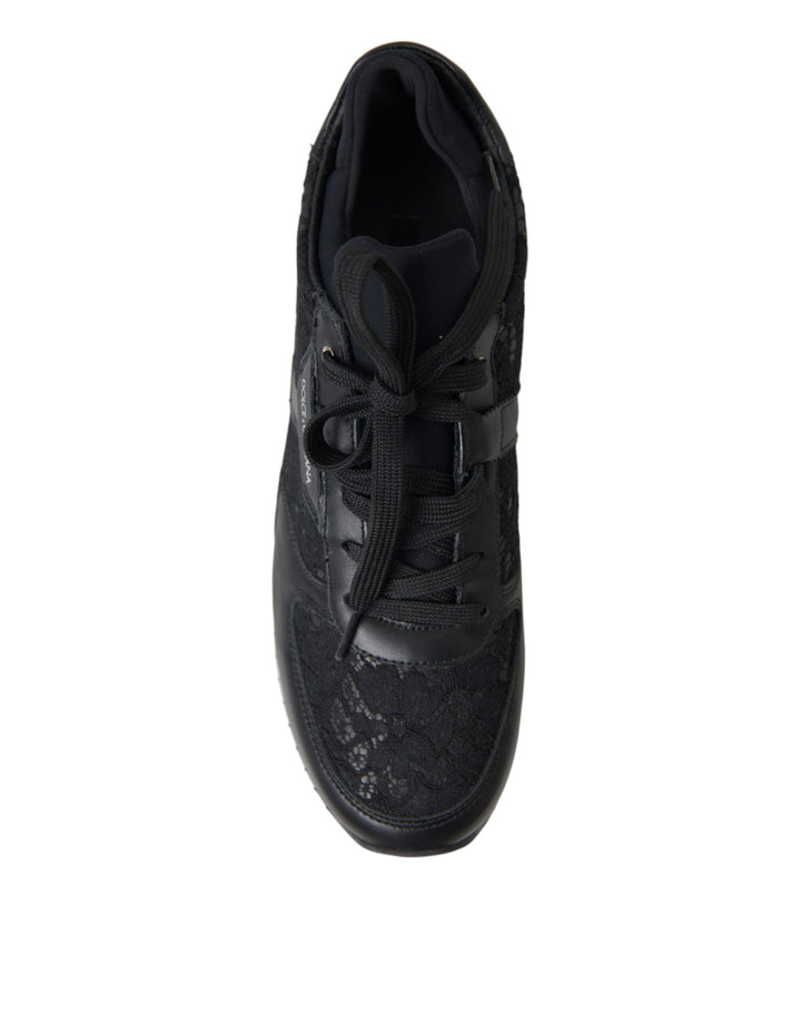 Zapatillas clásicas negras elegantes de Dolce &amp;amp; Gabbana