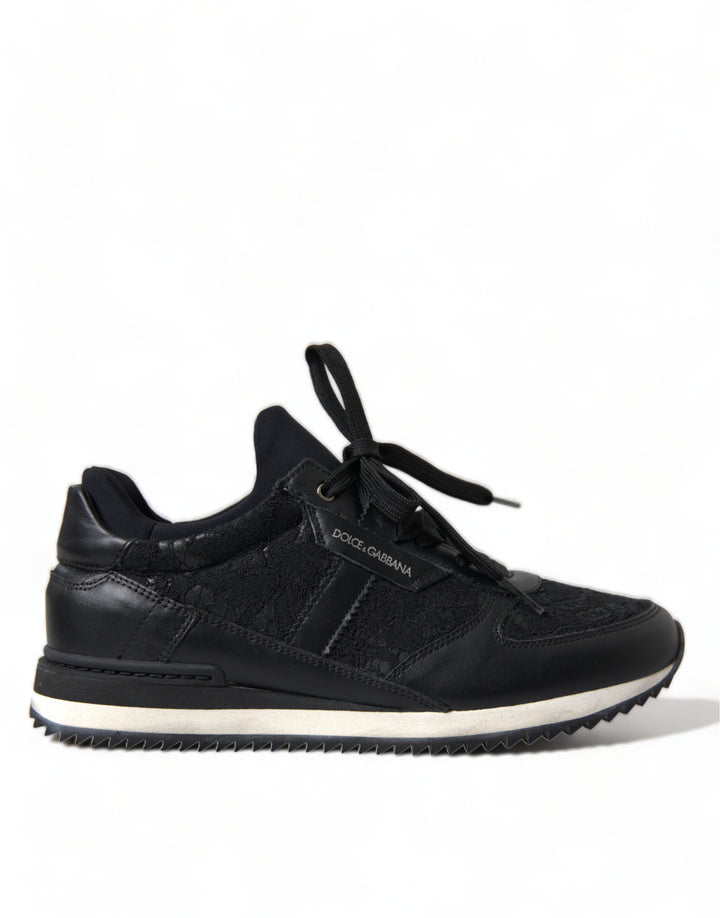 Zapatillas clásicas negras elegantes de Dolce &amp;amp; Gabbana