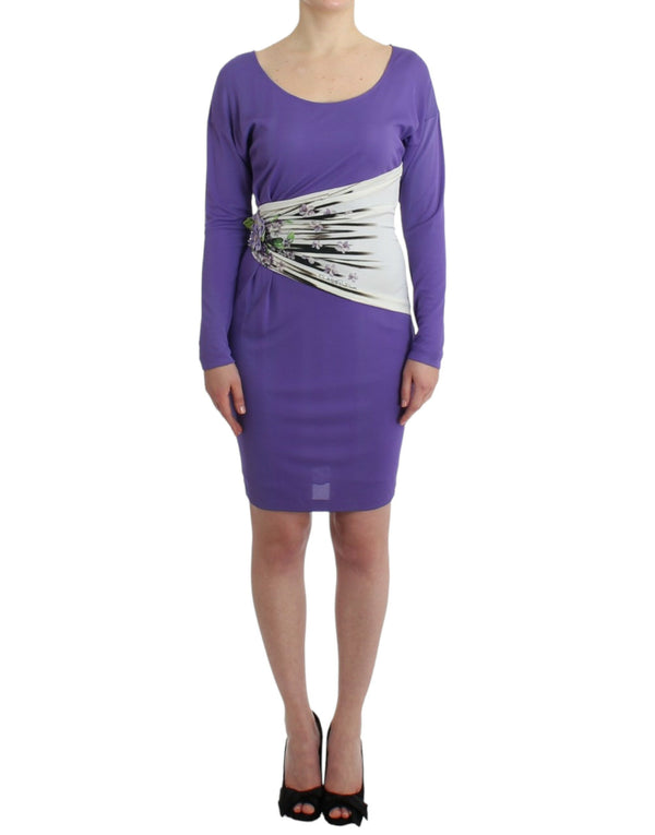 Cavalli Purple longsleeved dress women’s