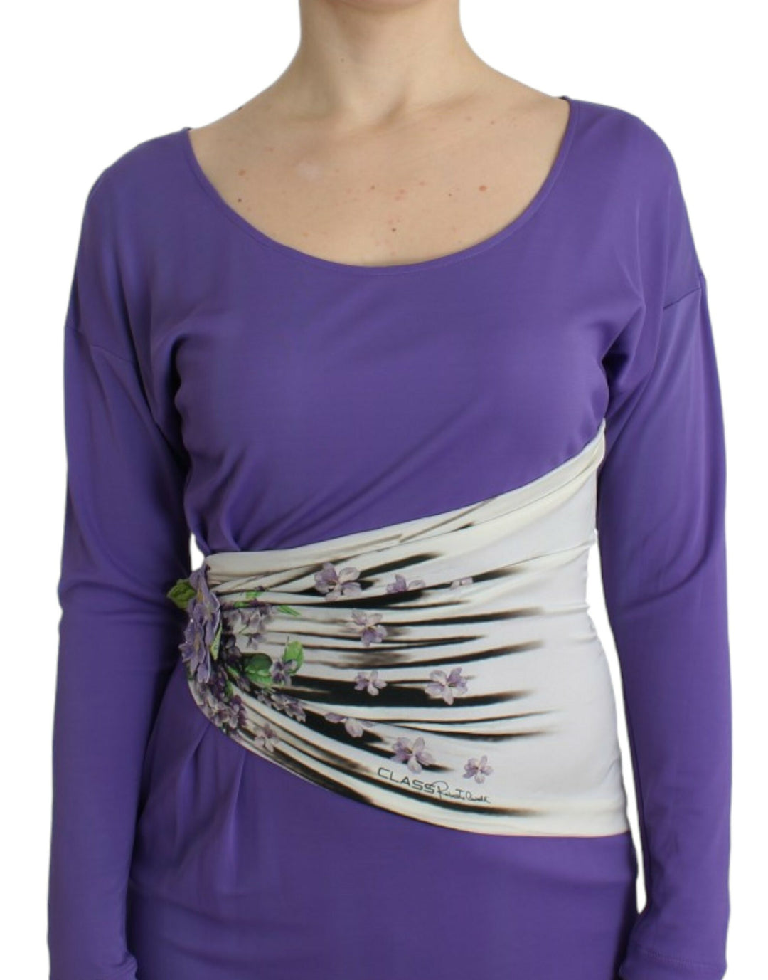 Cavalli Purple longsleeved dress women’s