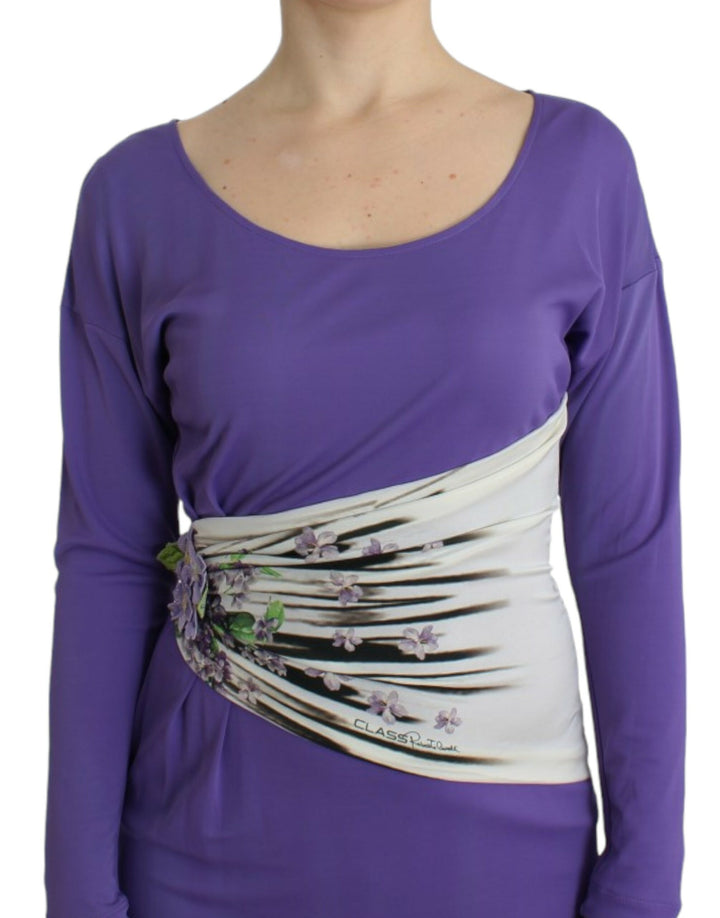 Cavalli Purple longsleeved dress women’s
