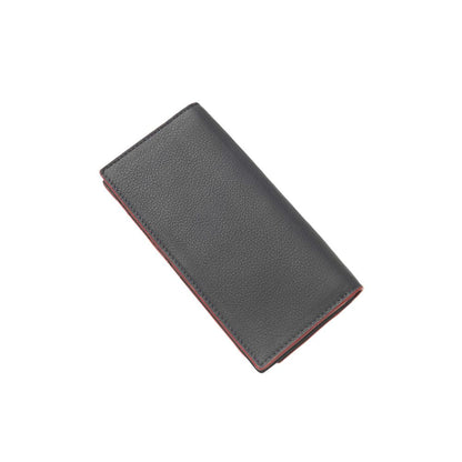 Cartera Cerruti 1881 De Piel De Becerro Azul Para Hombre