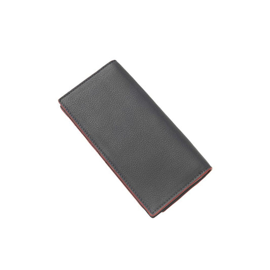 Cartera Cerruti 1881 De Piel De Becerro Azul Para Hombre