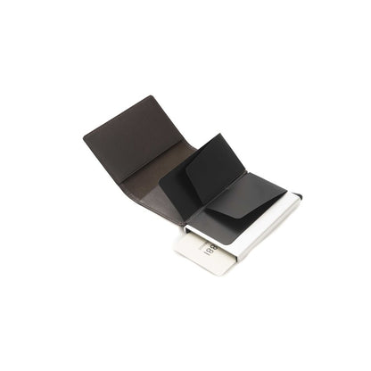 Cartera Cerruti 1881 de piel de becerro marrón para hombre