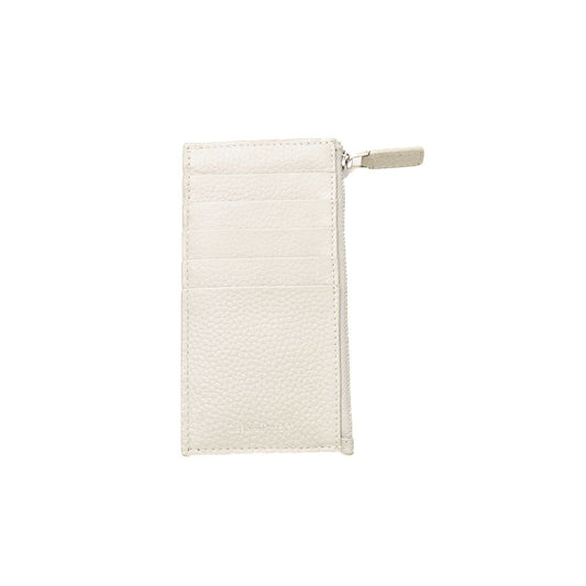 Cartera Cerruti 1881 de piel blanca para hombre