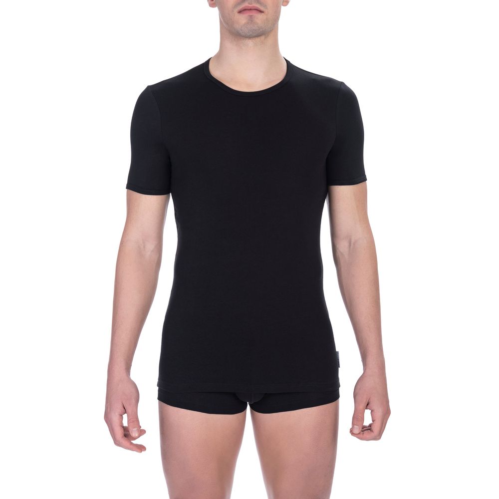 Bikkembergs Black Cotton Men&