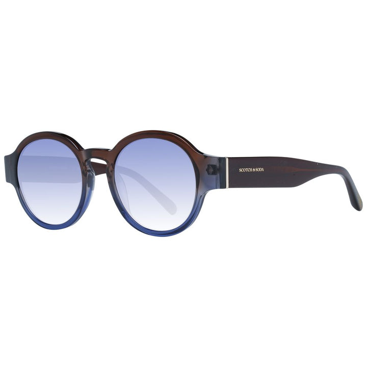 Scotch &amp; Soda Brown Acetate Sunglasses