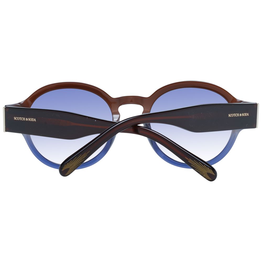 Scotch &amp; Soda Brown Acetate Sunglasses