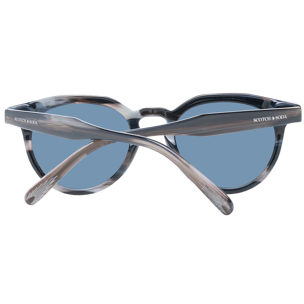 Scotch &amp; Soda Black Renew Acetate Sunglasses