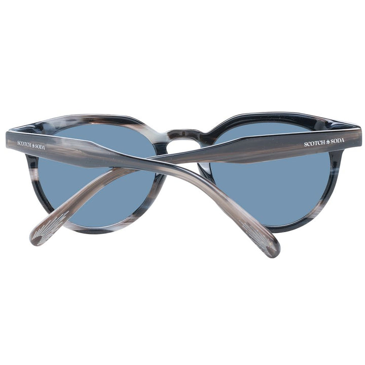 Scotch &amp; Soda Black Renew Acetate Sunglasses