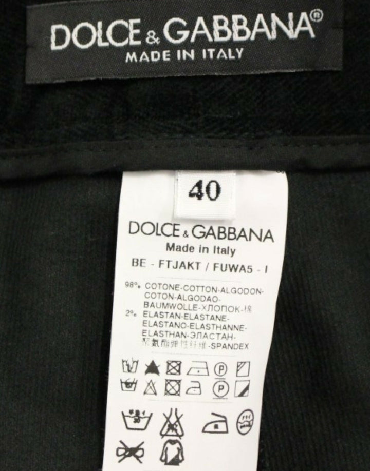 Vestido con shorts negros Dolce Gabbana Sensation