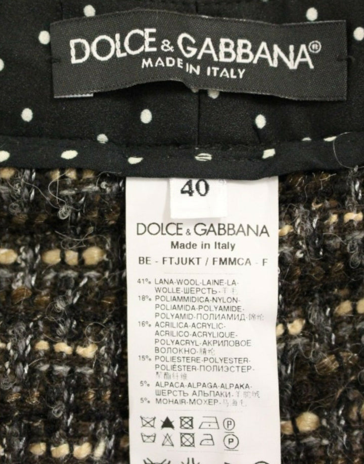 Dolce &amp; Gabbana Multicolor wool shorts pants