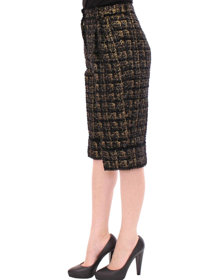 Dolce &amp; Gabbana Black fabric shorts pants