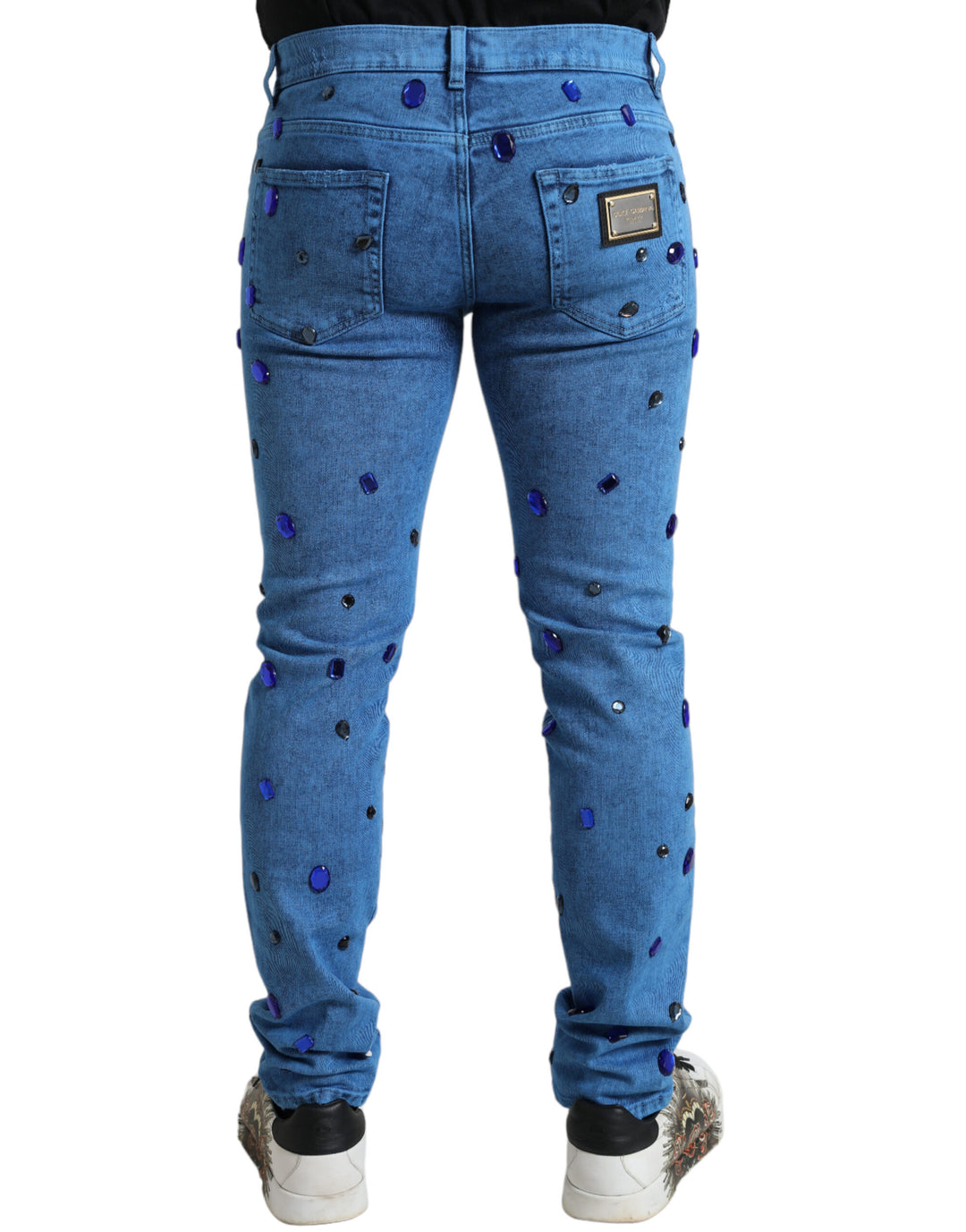 Jean skinny Dolce &amp;amp; Gabbana orné de cristaux