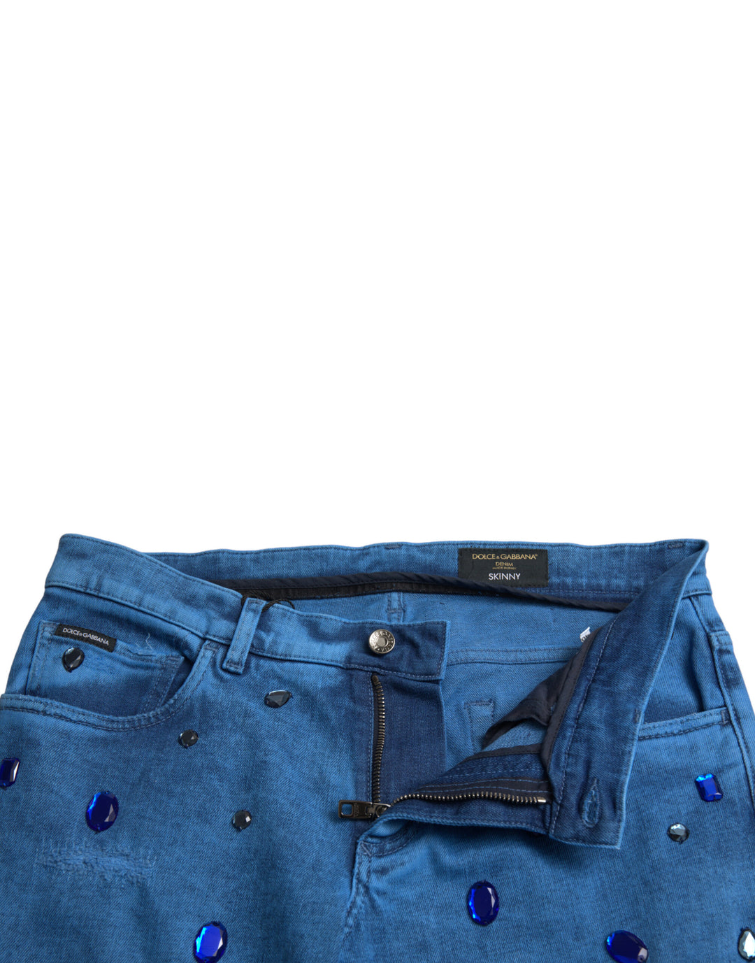 Jean skinny Dolce &amp;amp; Gabbana orné de cristaux