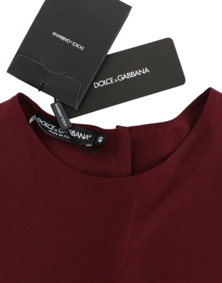 Top de seda siciliana Enchanted de Dolce &amp;amp; Gabbana