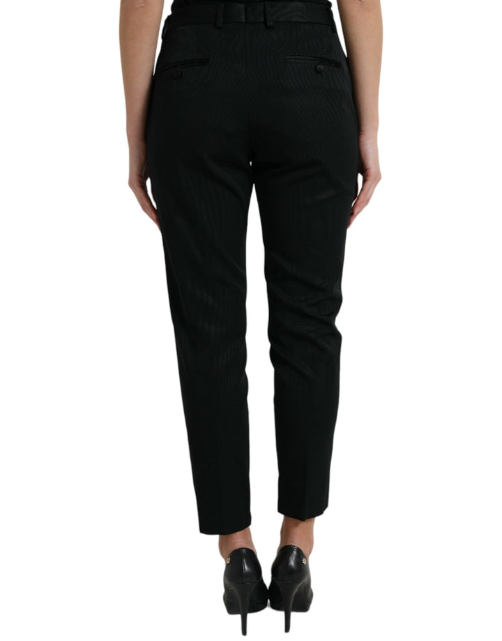 Pantalon court fuselé taille haute élégant Dolce &amp;amp; Gabbana