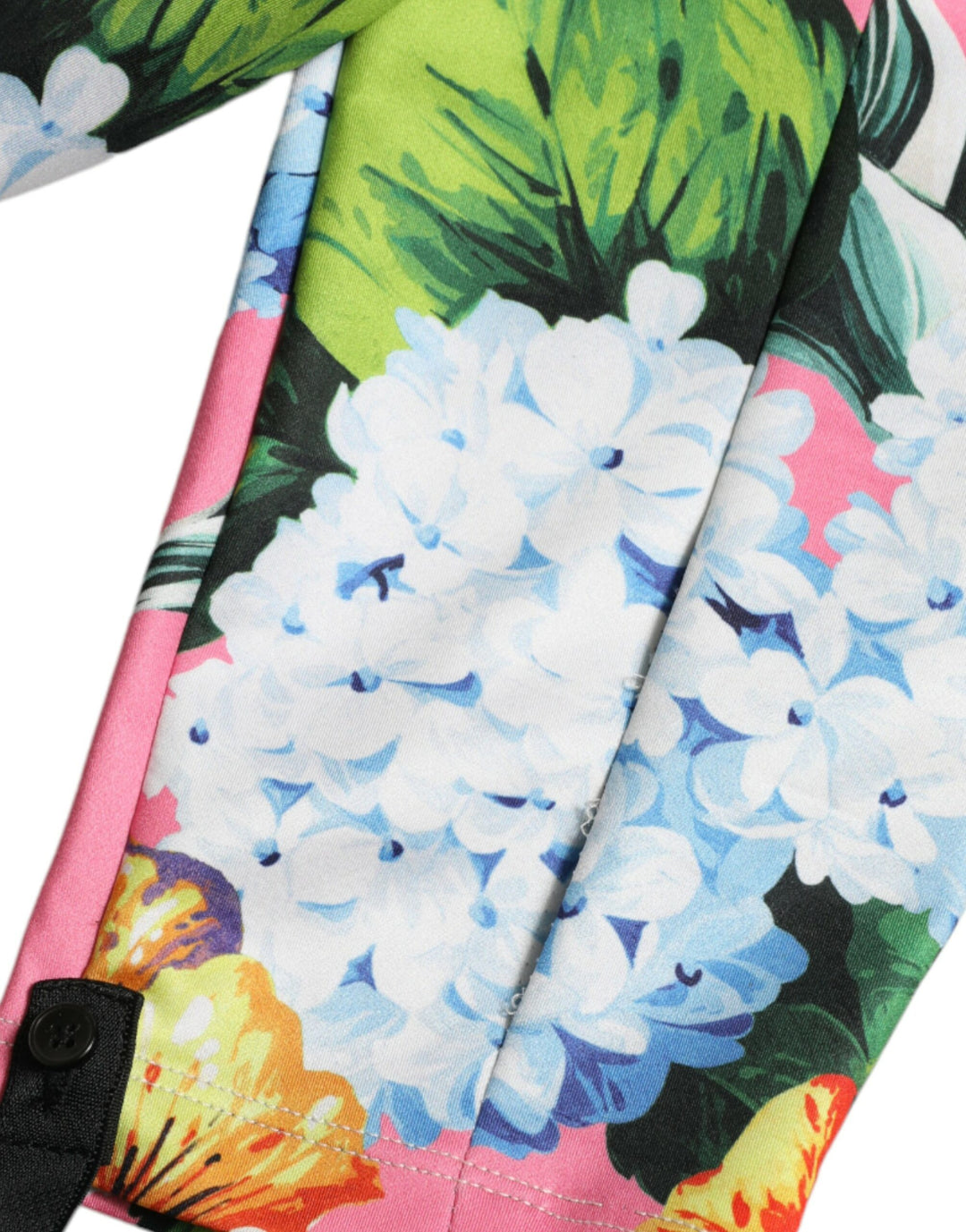 Leggings de cintura alta con estampado floral exquisito de Dolce &amp;amp; Gabbana