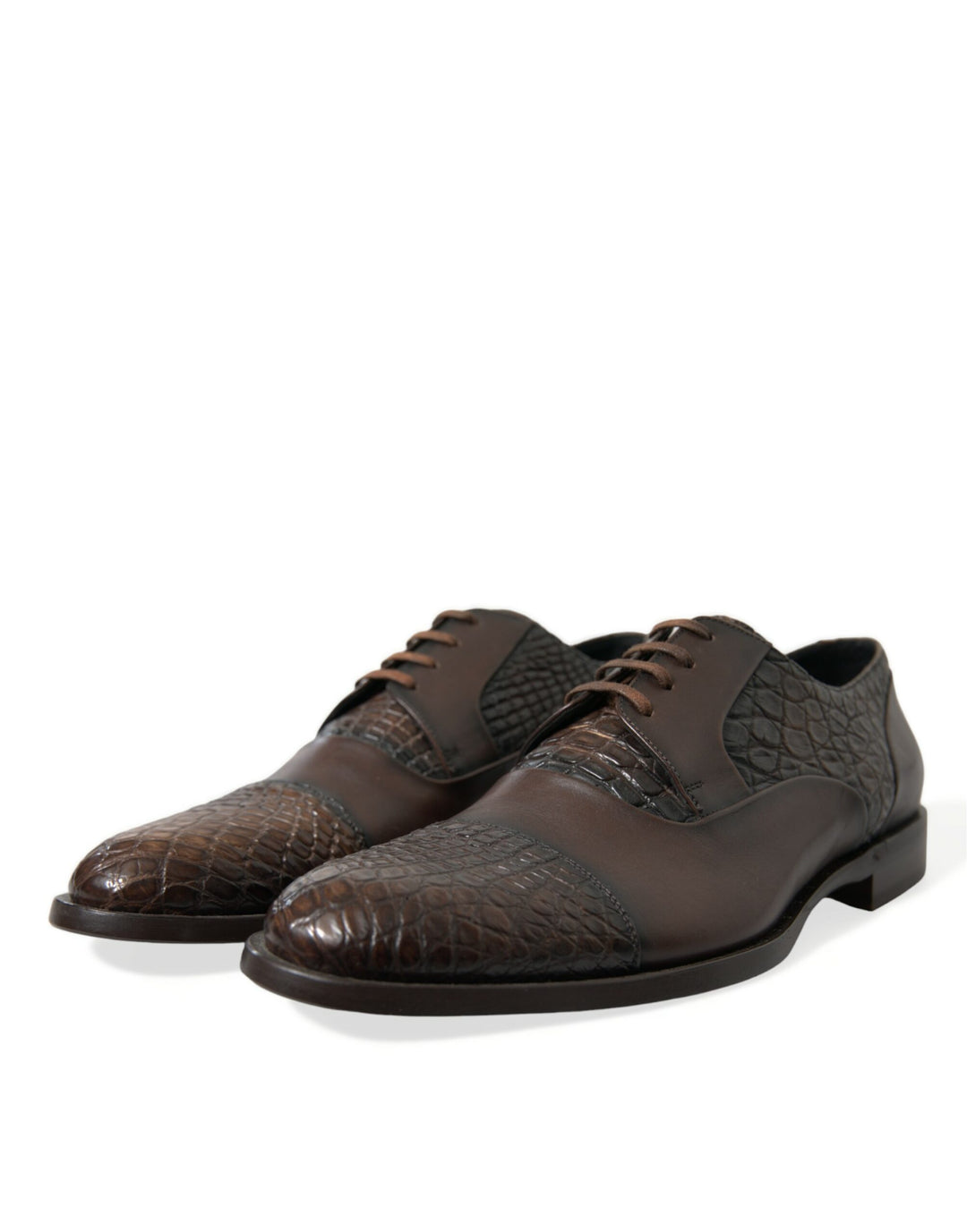 Elegantes zapatos de vestir Oxford de piel texturizada de Dolce &amp; Gabbana