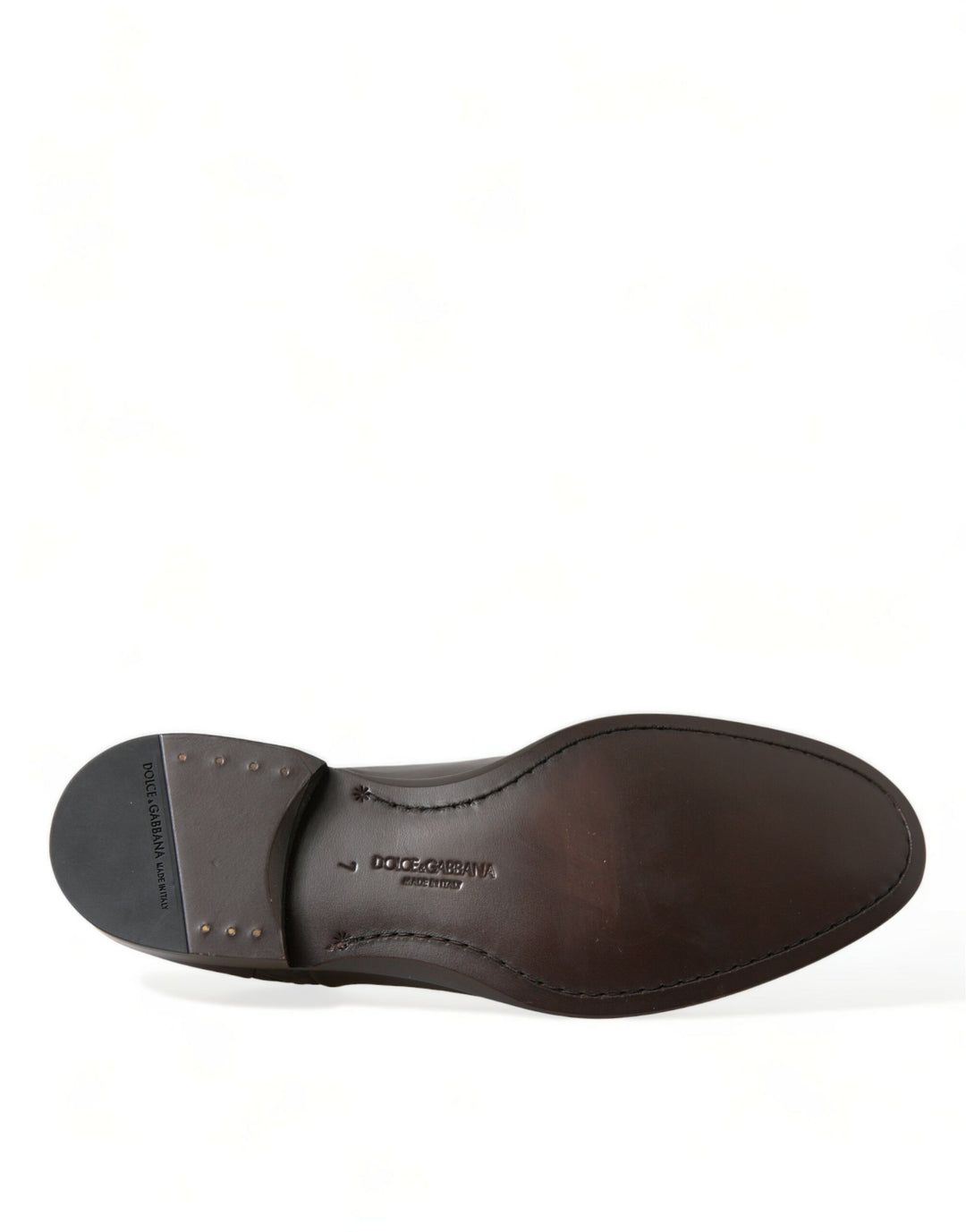 Elegantes zapatos de vestir Oxford de piel texturizada de Dolce &amp; Gabbana