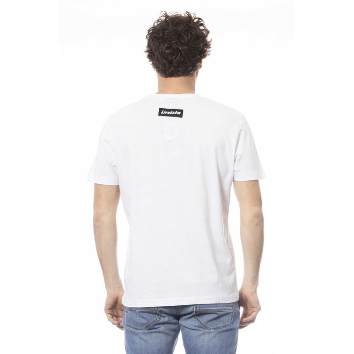 Invicta "White Cotton Men T-Shirt"
