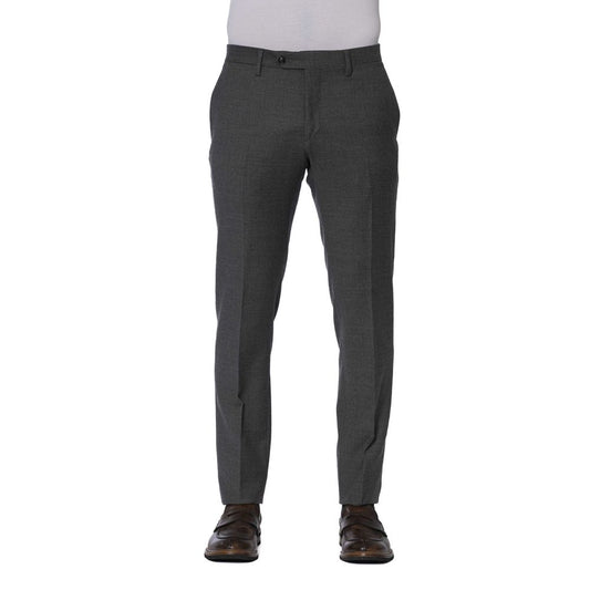 Pantalones Trussardi de lana gris para hombre