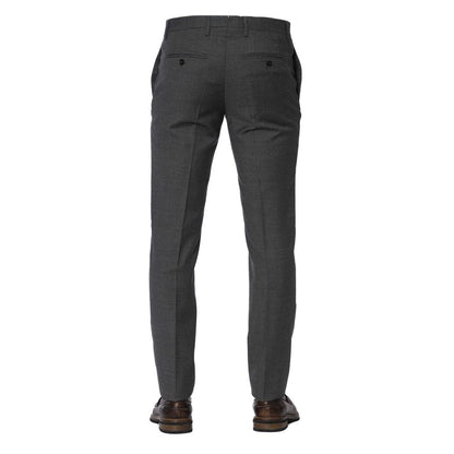 Pantalon homme en laine grise Trussardi
