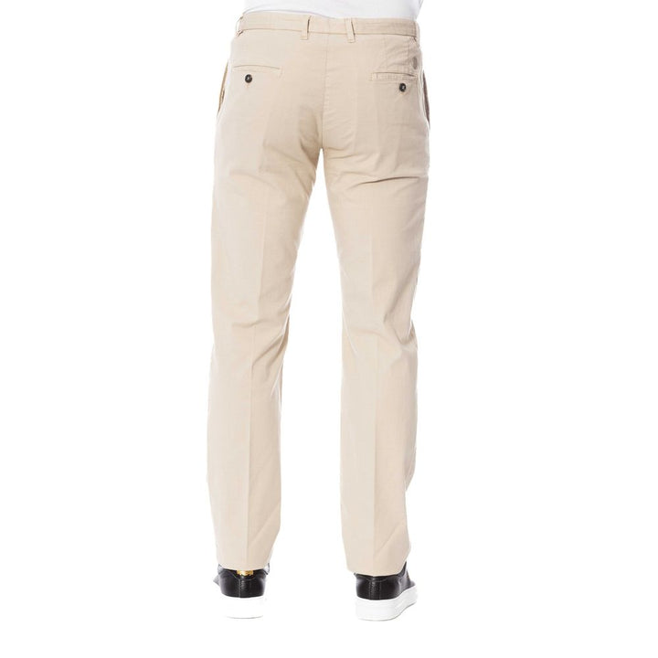 Trussardi Beige Cotton Men Pants