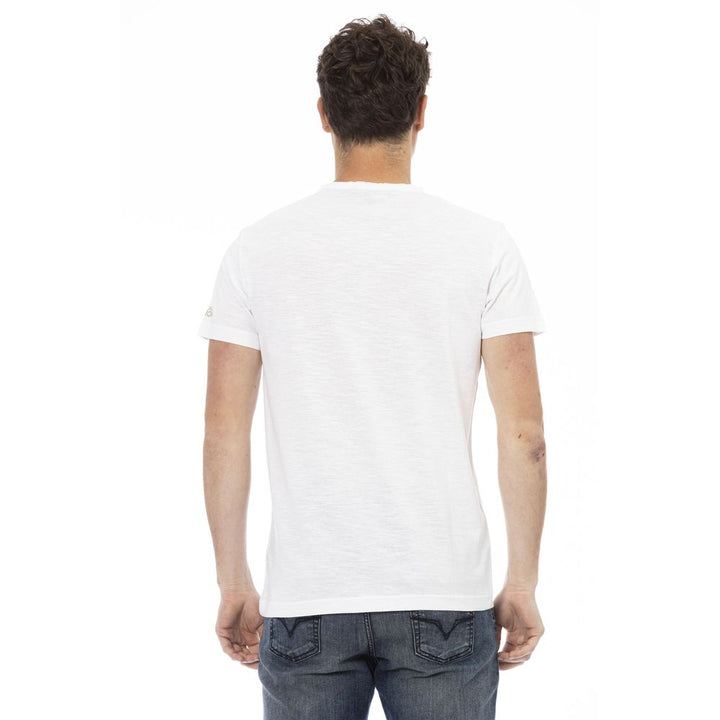Trussardi Action White Cotton Men&