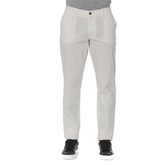 Pantalones Trussardi Jeans de algodón blanco para hombre