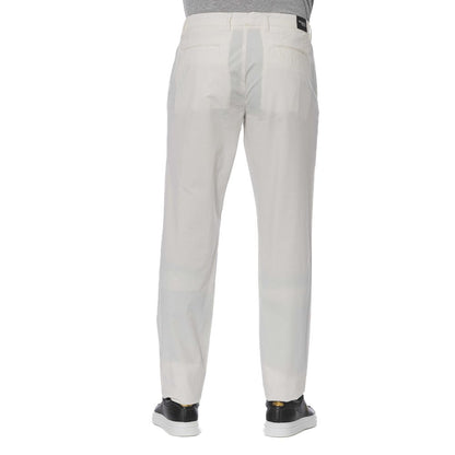 Pantalones Trussardi Jeans de algodón blanco para hombre